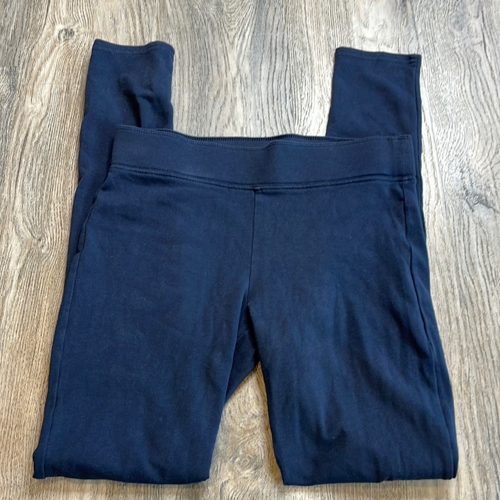 Abercrombie & Fitch Women’s Navy Blue Cotton Leggings, size small